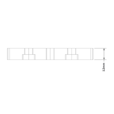 32-4590M10S-1SS MODULAR SOLUTIONS MOUNTING PLATE 45 X 90 M10 THREADED THRU HOLE